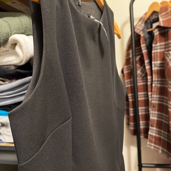 Design Lab Little Black Dress | Size Medium | Ruffle Hem | Made in USA | EUC - Picture 3 of 10